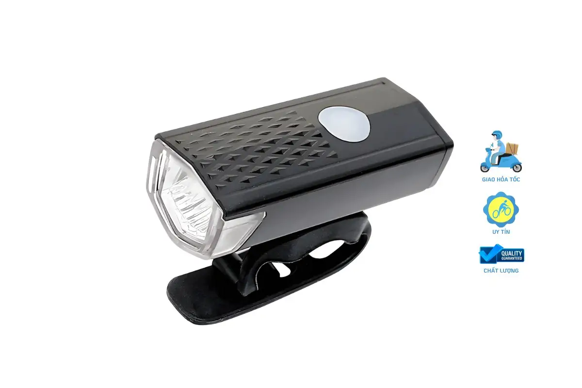 Đèn xe đạp Raca – 300 Lumens, sạc USB