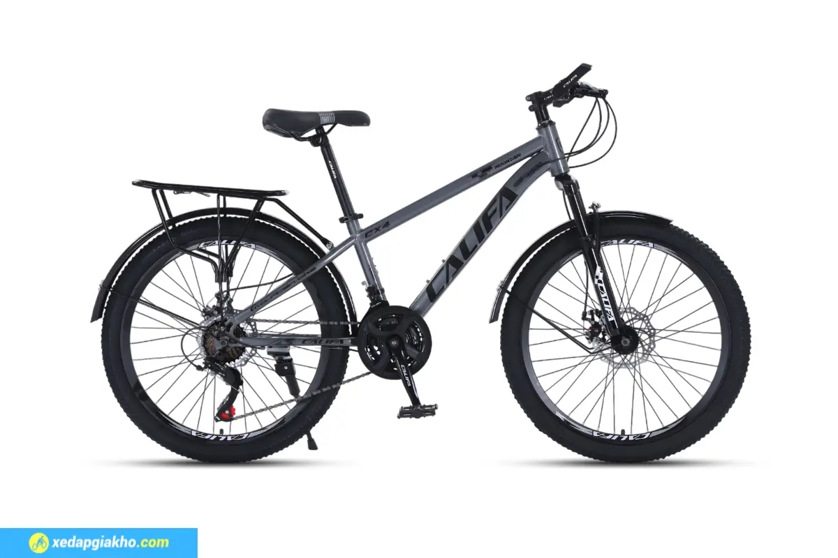 Xe Đạp Địa Hình MTB Califa CX4 24 Inch Màu Ghi