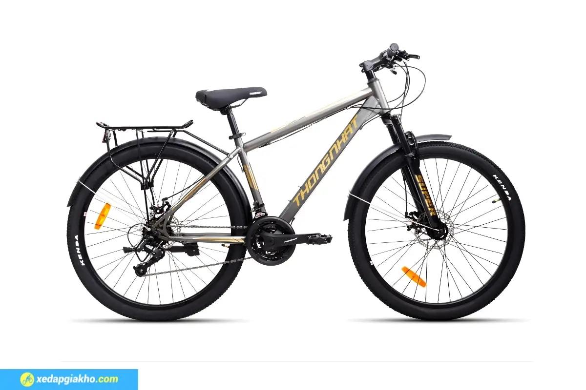 Xe Đạp Địa Hình MTB Thống Nhất Super 26S 26 Inch Màu Ghi