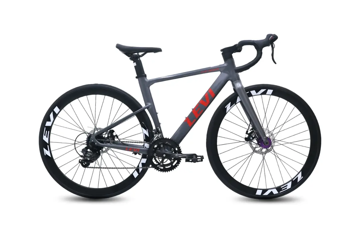 Xe Đạp Đua Levi Nova - Khung Nhôm, Shimano, Tay Đề Lắc 1 Xe Đạp Đua Levi Nova