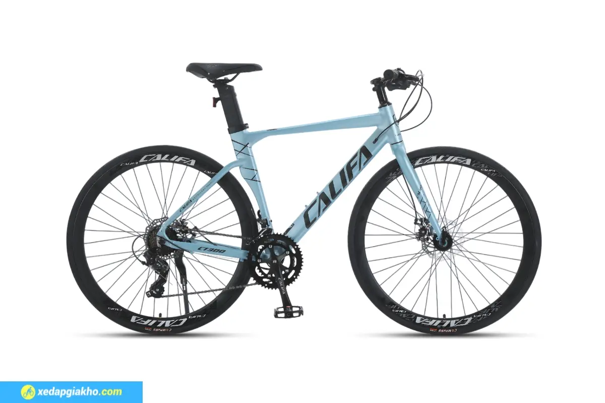 Xe Đạp Touring Califa CT300 - Khung nhôm, Shimano 2 Xe Đạp Touring Califa CT300 Màu Xanh Dương Nhạt