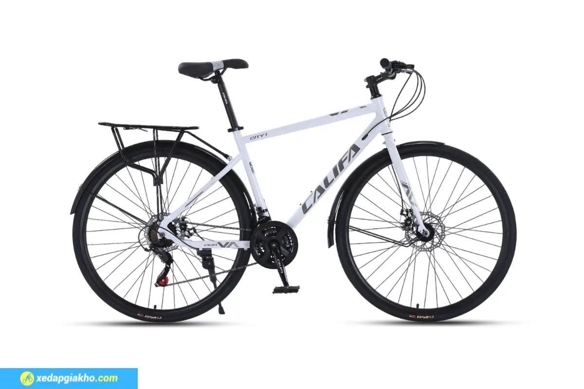 Xe Đạp Touring Califa City 1 Màu Trắng