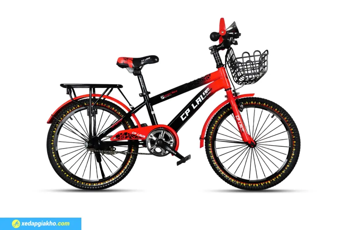 Xe Đạp Trẻ Em Bé Trai CPLaus 20 Inch Màu Đỏ
