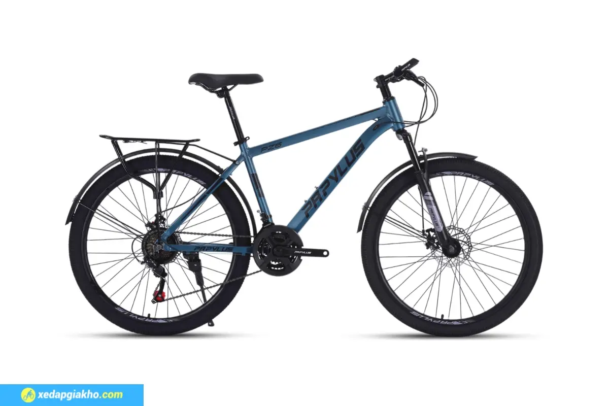 Xe Đạp Địa Hình MTB PZ6M 26 Inch - Xanh Đen