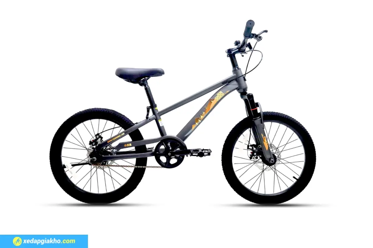 Xe Đạp Địa Hình Trẻ Em Raccoon Hudson 18 Inch - Xám