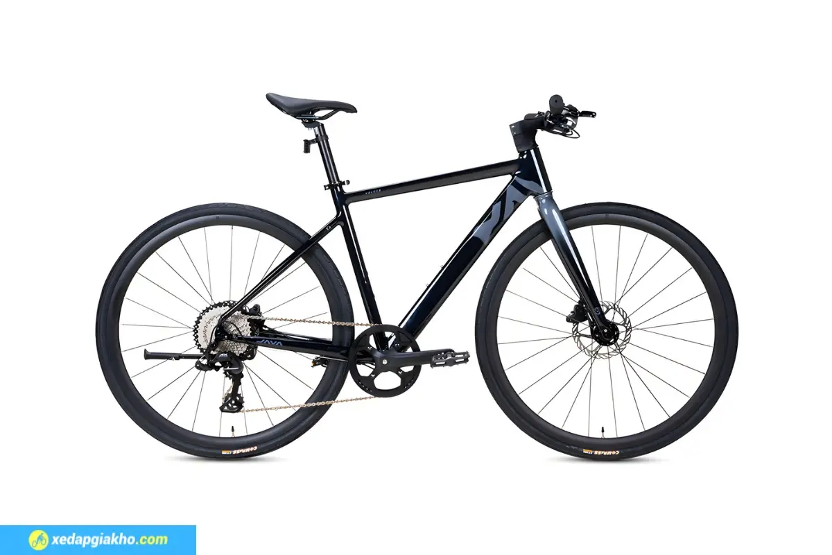 Xe Đạp Đường Phố Touring Java Veloce City Màu Đen