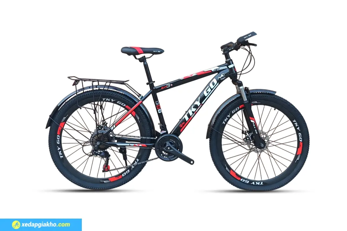 Xe Đạp Thể Thao Tky Go 26 Inch - Đen Đỏ