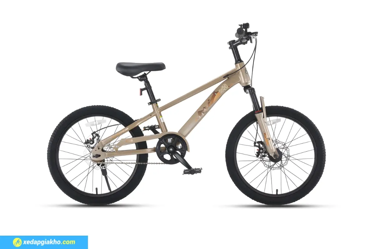 Xe Đạp Trẻ Em Raccoon Hudson 18 Inch - Vàng Đồng