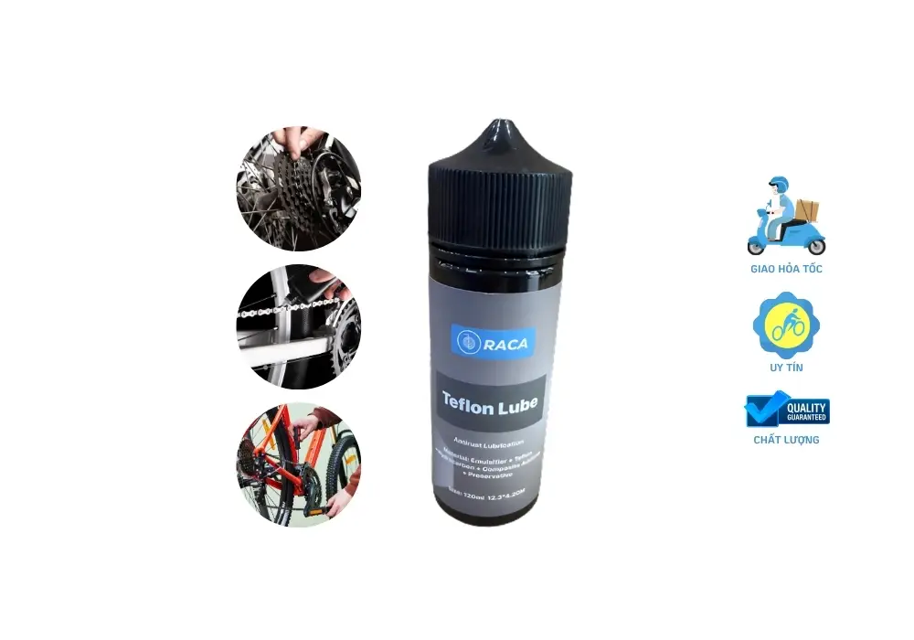 Dầu bôi trơn sên xe đạp Raca Teflon 120ml