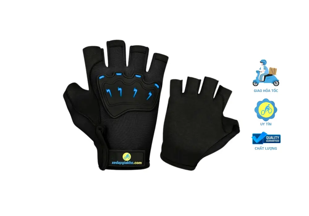 Găng Tay Xe Đạp Z3 Xedapgiakho - Freesize 1 Găng tay xe đạp Z3 êm ái