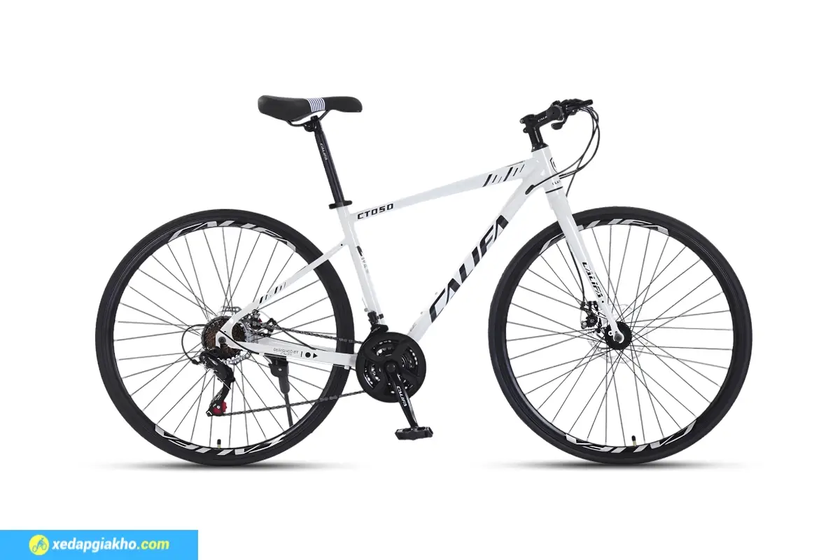 Xe đạp thể thao Califa CT050 - Màu trắng