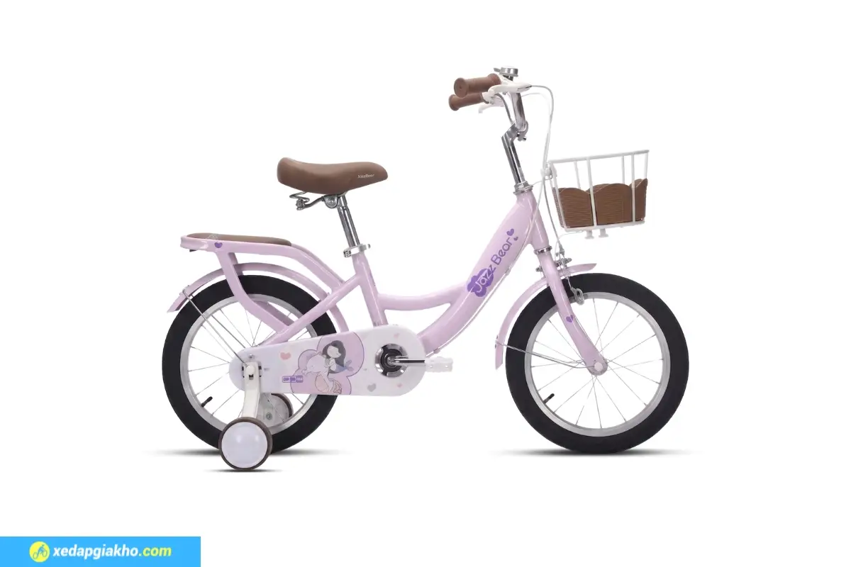 Xe đạp trẻ em Jazz Bear A-2305 20 inch màu tím