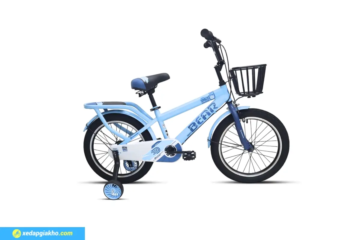Xe đạp trẻ em Jazz Bear A-2307 20 inch màu xanh dương