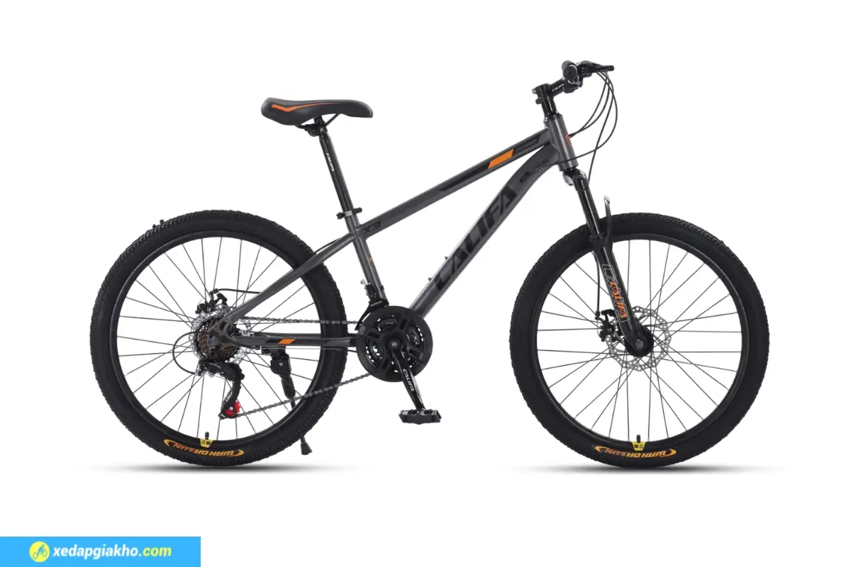 Xe Đạp Địa Hình MTB Califa X3 24 Inch - Phanh Đĩa Cơ 3 Xe đạp địa hình MTB Califa X3 24 inch màu xám đậm