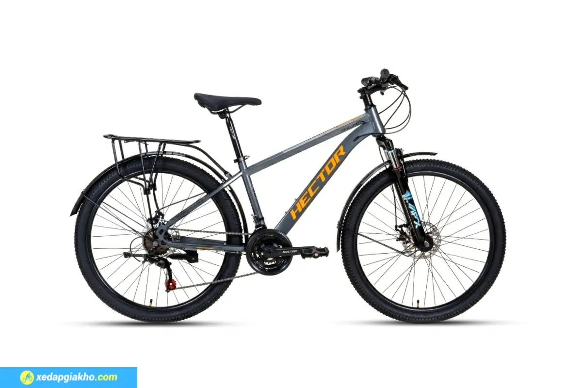 Xe Đạp Địa Hình MTB Hector Fuji 3B 27.5 Inch 2 Xe đạp địa hình MTB Hector Fuji 3B 27.5 inch màu đen cam