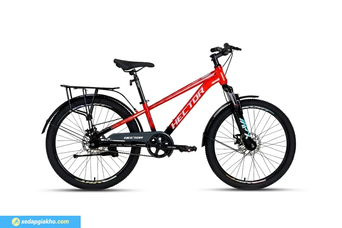 Xe Đạp Thể Thao Hector Look 1B 24 Inch 4 Xe Đạp Thể Thao Hector Look 1B 24 Inch màu đỏ