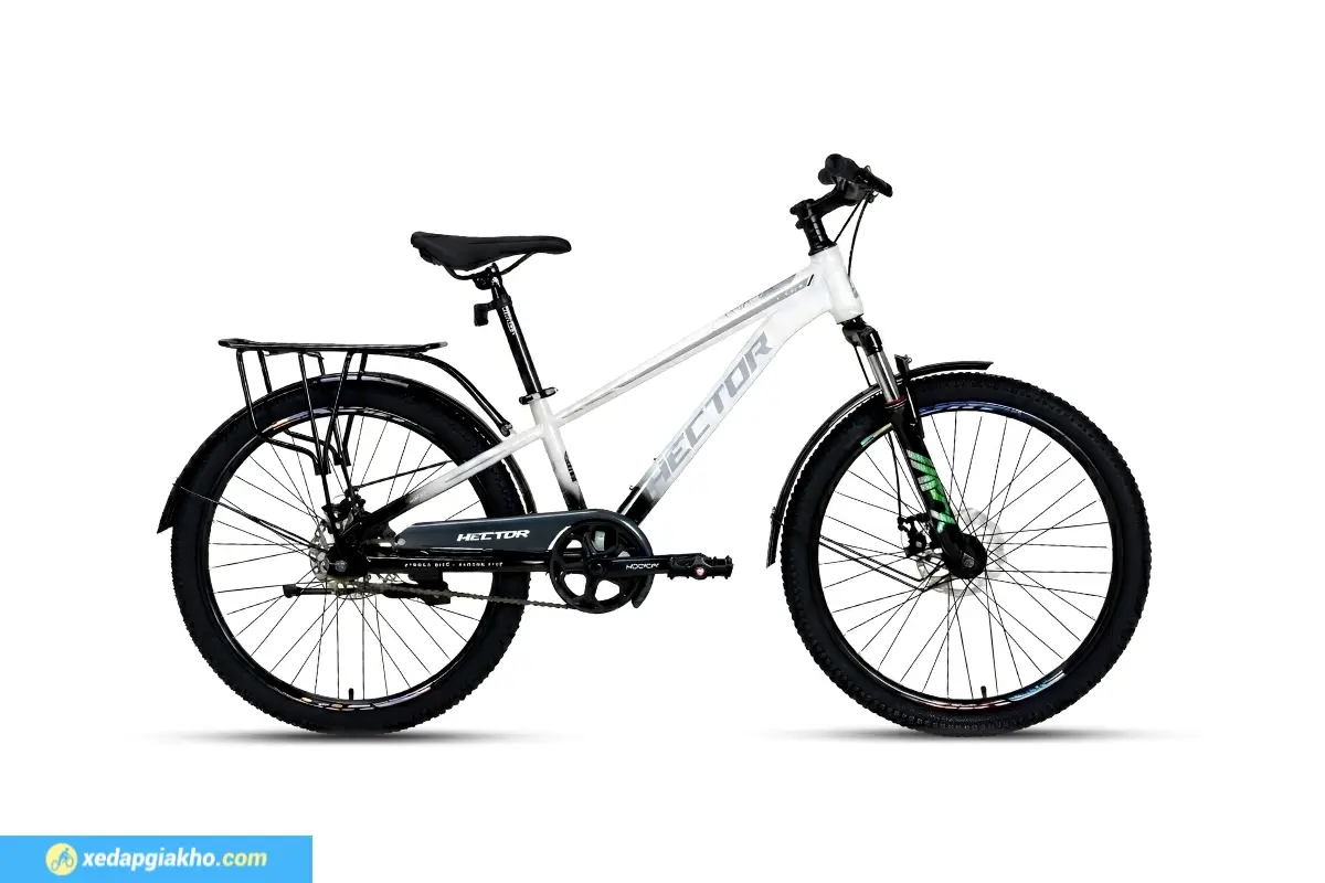 Xe Đạp Thể Thao Hector Look 2B 26 Inch 3 Xe đạp thể thao Hector Look 2B 26 inch màu trắng