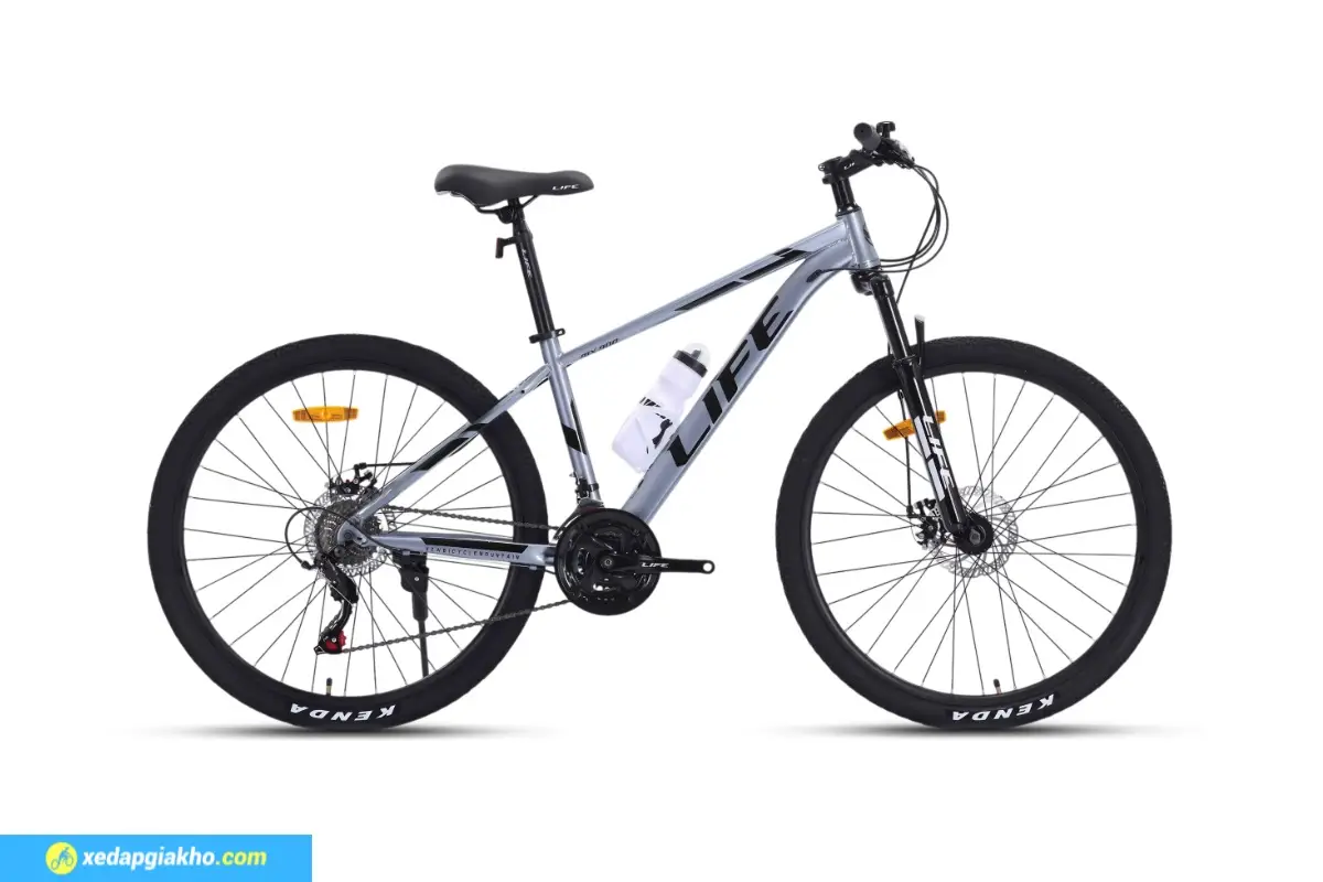 Xe Đạp Địa Hình Life Mx900 27.5 Inch 2 Xe đạp địa hình MTB Life MX900 màu ghi sáng sáng đen