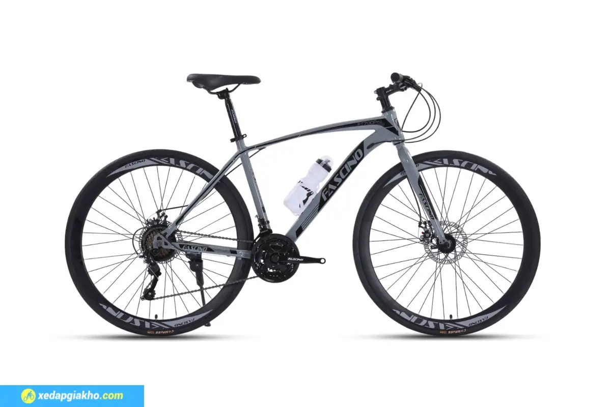 Xe đạp Touring FT700 Pro màu ghi đen