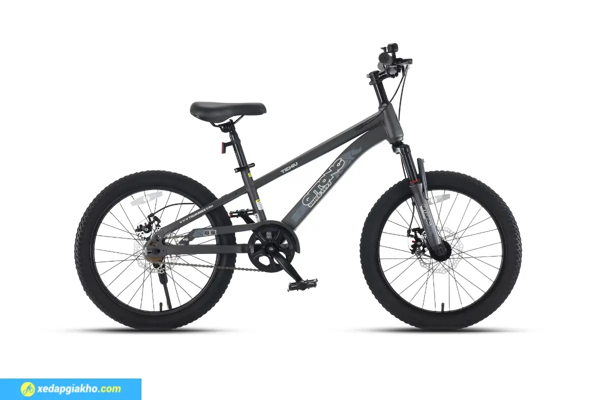 Xe Đạp Địa Hình Trẻ Em Qitong Carson 22 Inch 3 Xe đạp trẻ em Qitong Carson 18 inch màu ghi