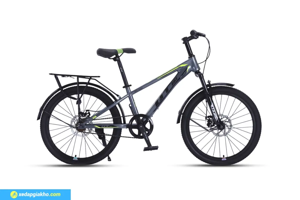 Xe Đạp Địa Hình Trẻ Em QT Bike QT120 20 Inch 7 Xe đạp QT Bike QT120 20 inch màu cốm