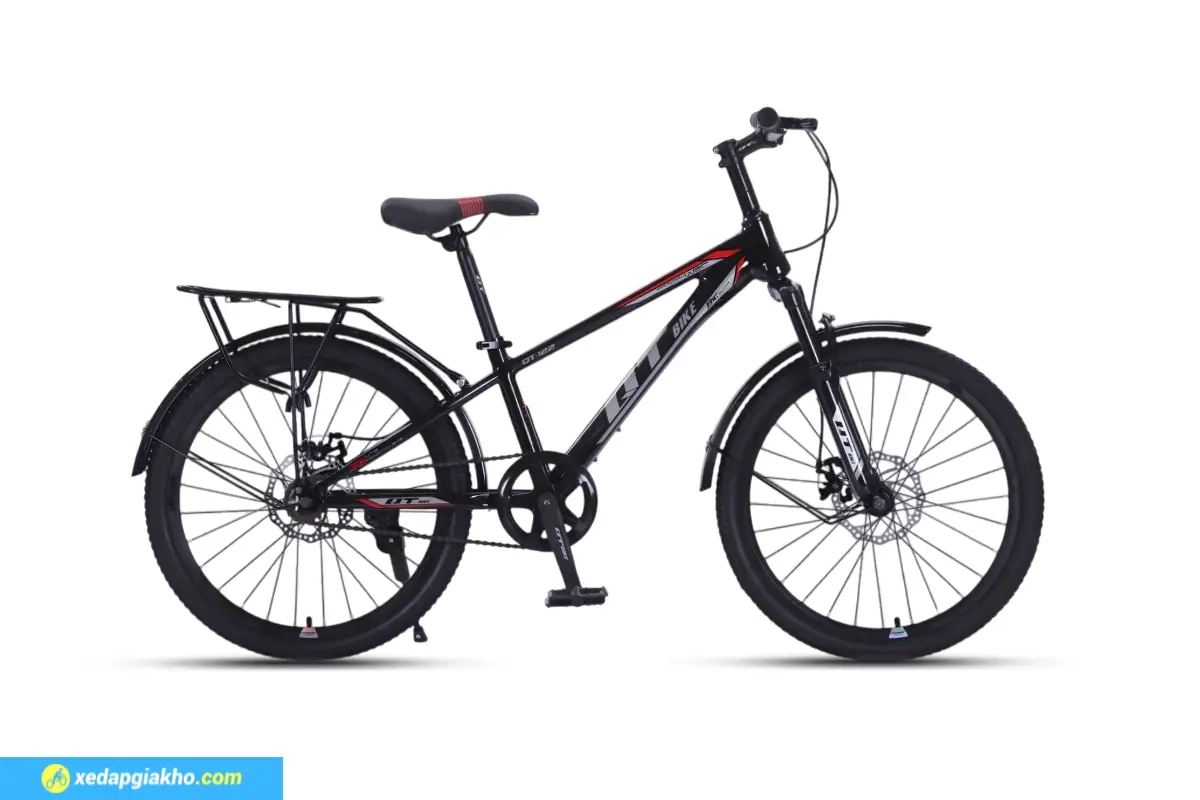 Xe Đạp Địa Hình Trẻ Em QT Bike QT120 20 Inch 4 Xe đạp QT Bike QT120 20 inch màu đen đỏ