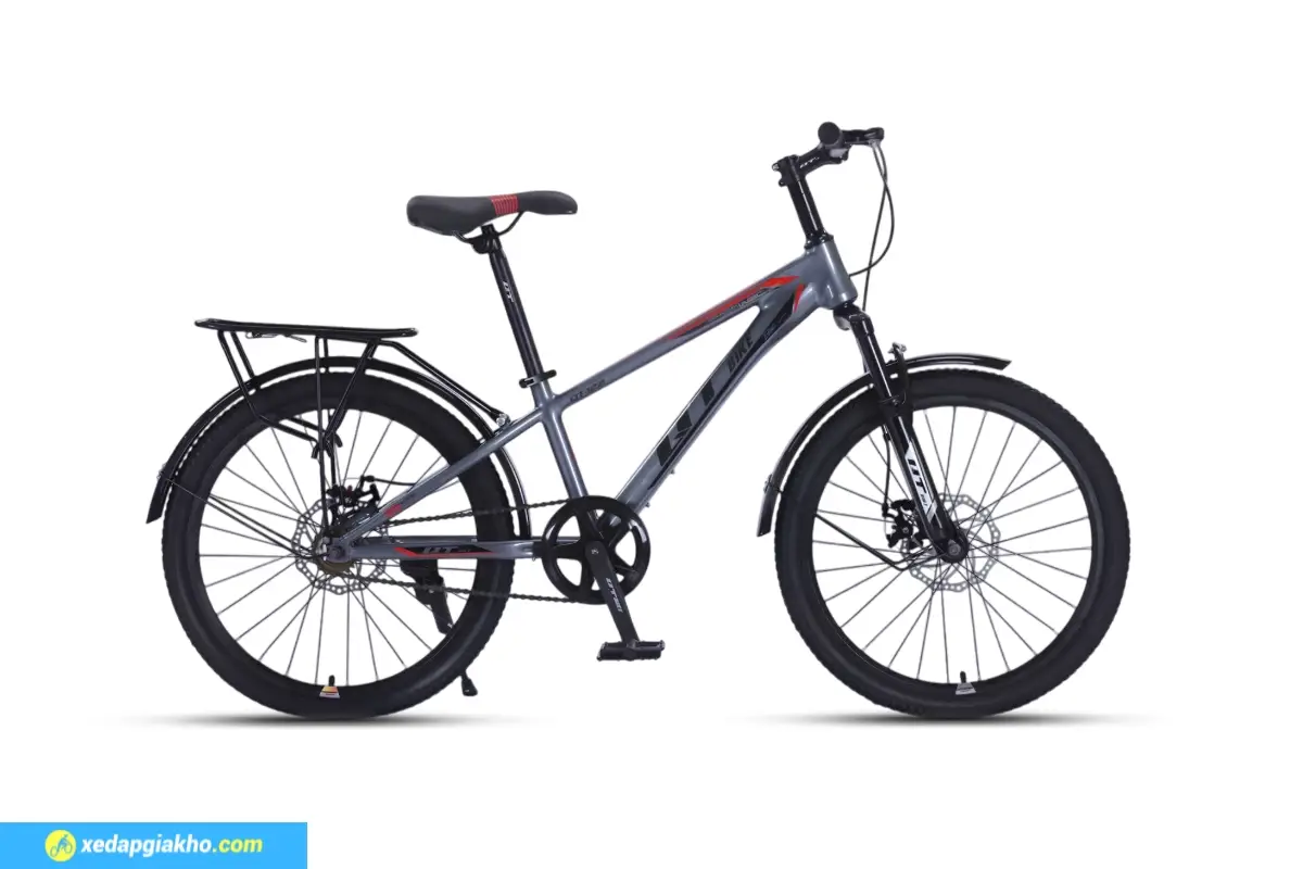 Xe Đạp Địa Hình Trẻ Em QT Bike QT120 20 Inch 3 Xe đạp QT Bike QT120 20 inch màu ghi đỏ