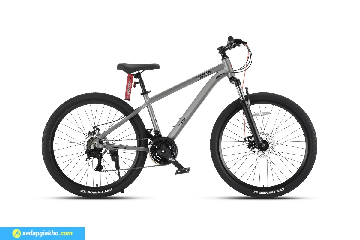 Xe Đạp Địa Hình MTB Veleon V-985pro TP27.5 27.5 Inch 3 Xe đạp địa hình MTB Veleon V-985pro màu ghi