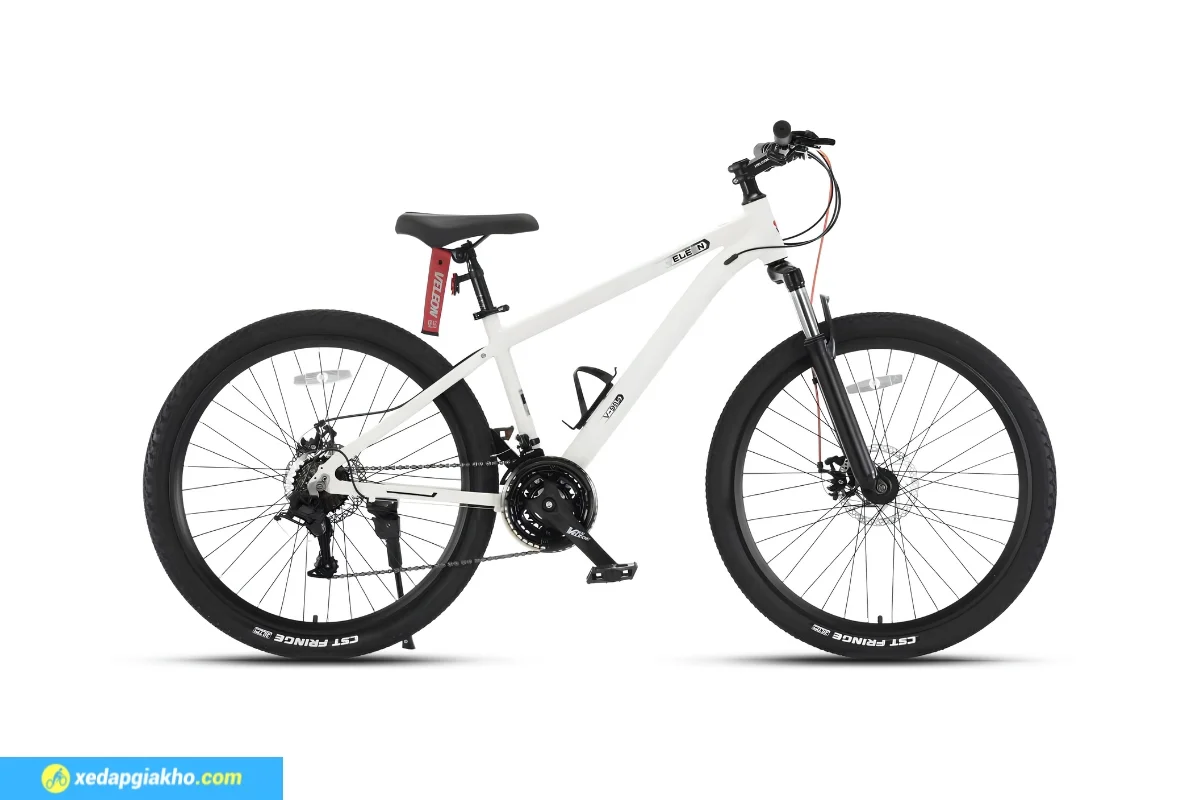 Xe Đạp Địa Hình MTB Veleon V-985pro TP27.5 27.5 Inch 4 Xe đạp địa hình MTB Veleon V-985pro màu trắng