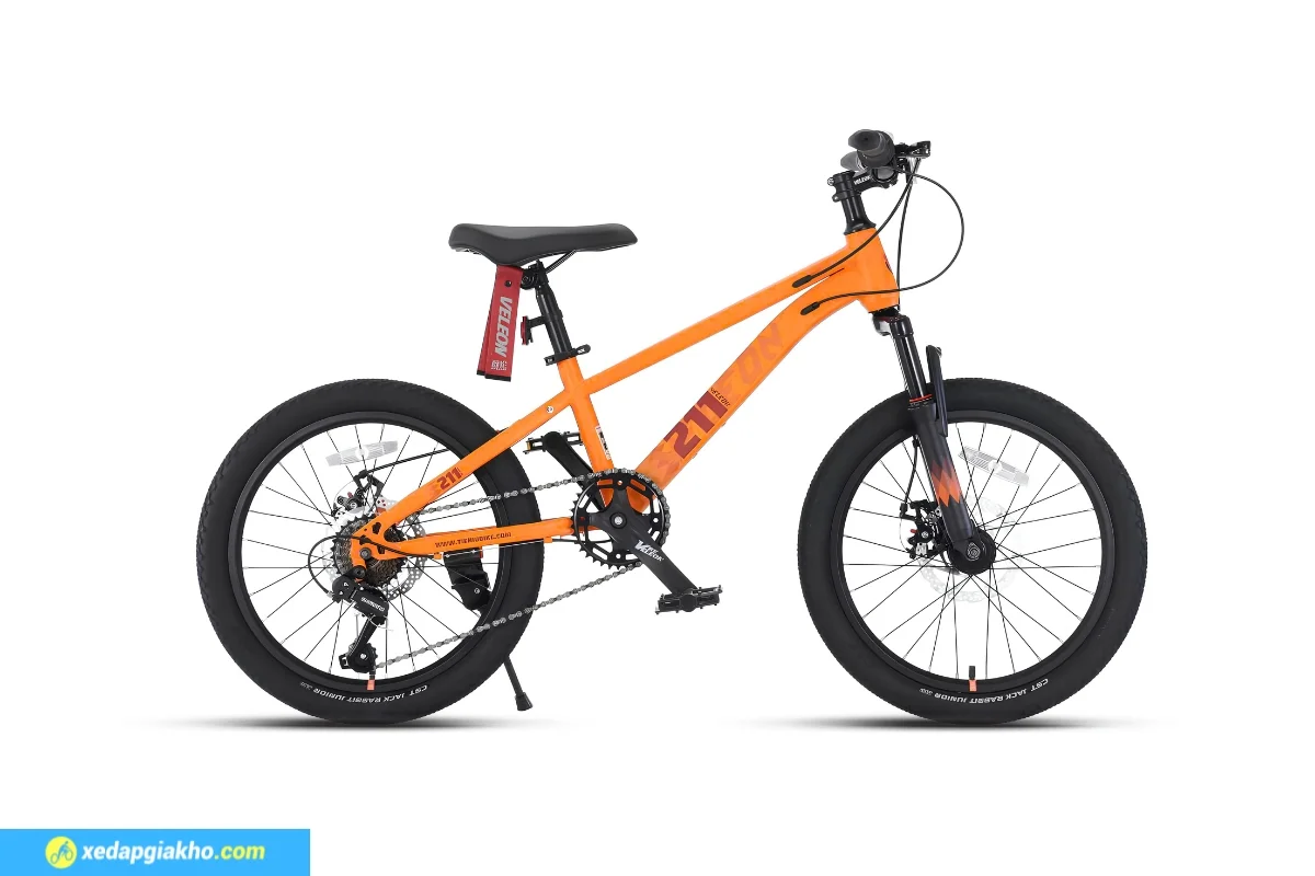 Xe Đạp Địa Hình Trẻ Em Veleon V-211 TP20 20 Inch 5 Xe đạp địa hình trẻ em Veleon V-211 TP20 20 inch màu cam