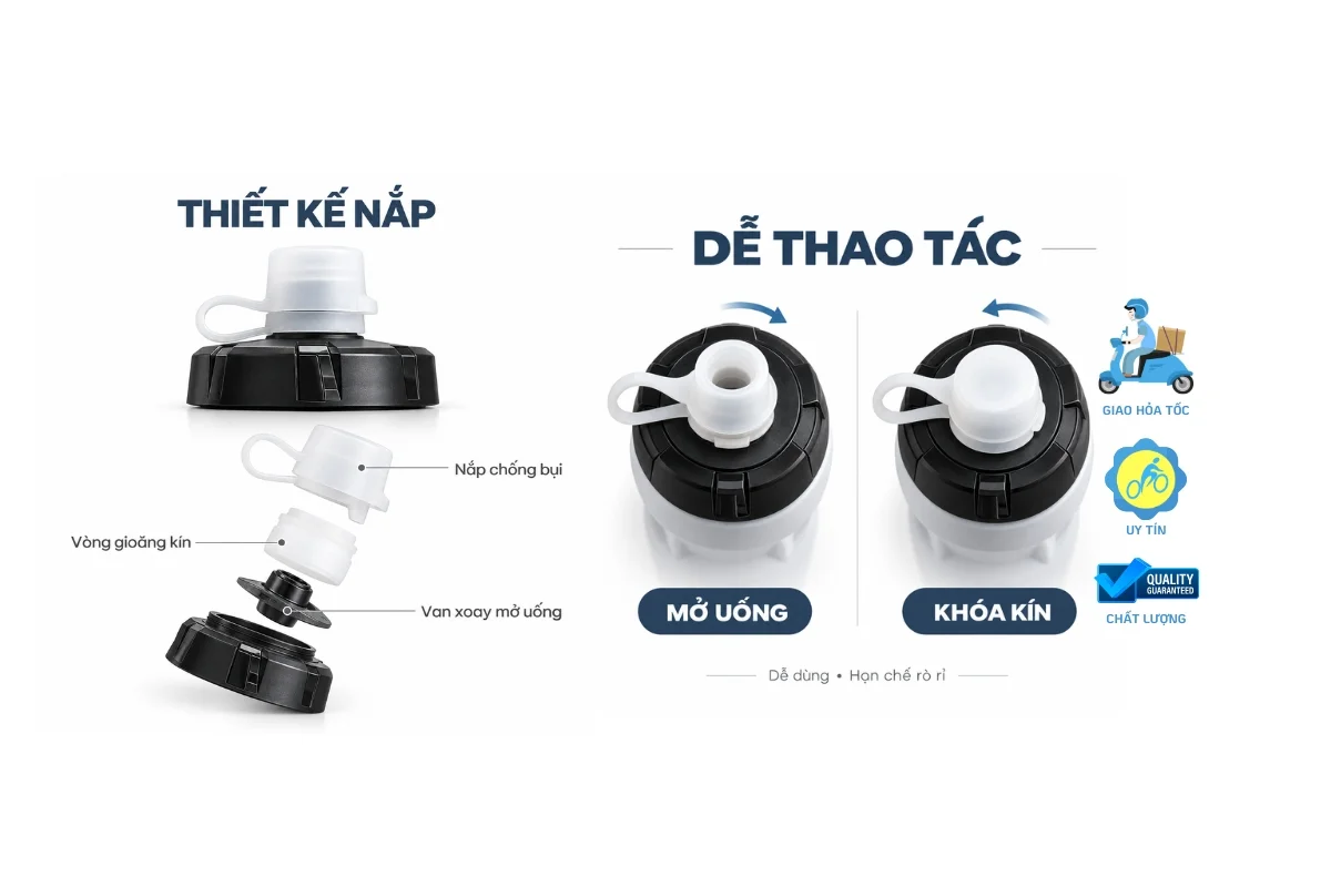 Bình Nước Xe Đạp YouGuoLe 3 Bình nước xe đạp Youguole