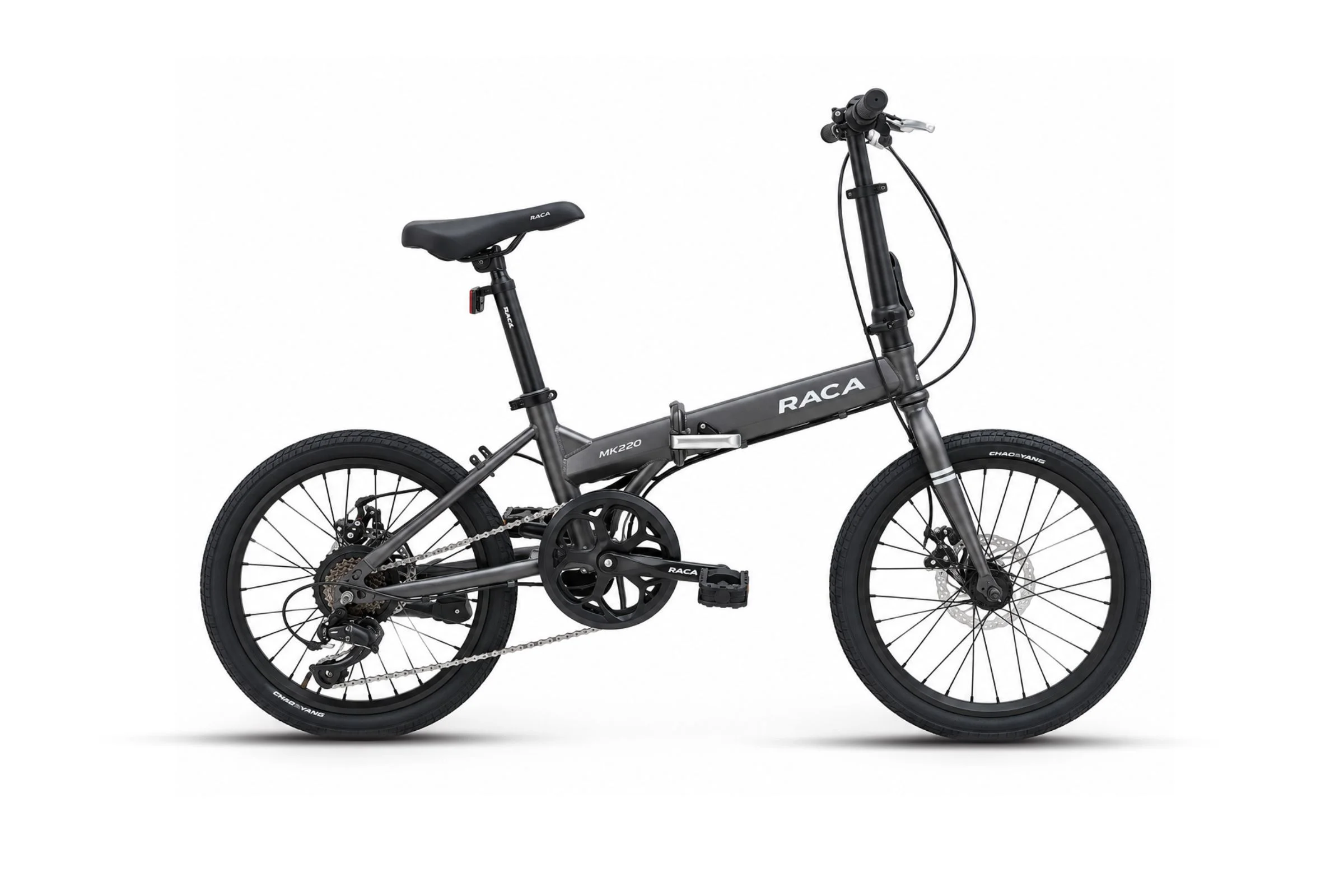 Xe Đạp Gấp Raca MK220 20 Inch - Phanh Đĩa Cơ 1 Xe đạp gấp Raca MK220 20 inch