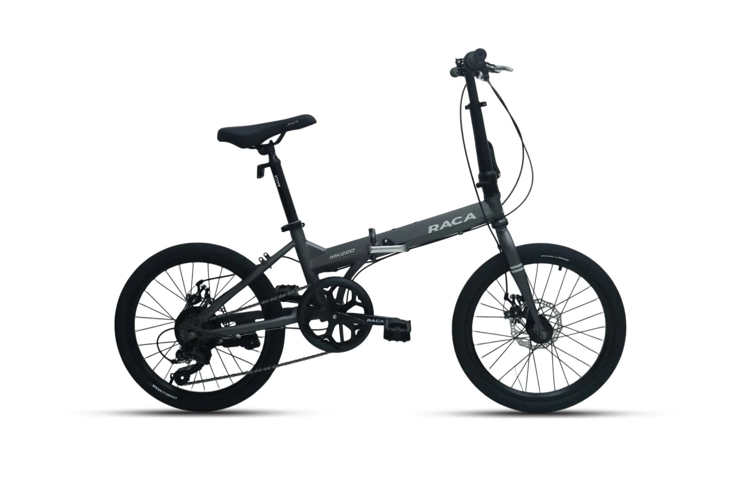 Xe Đạp Gấp Raca MK220 20 Inch - Phanh Đĩa Cơ 1 Xe đạp gấp Raca MK220 20 inch