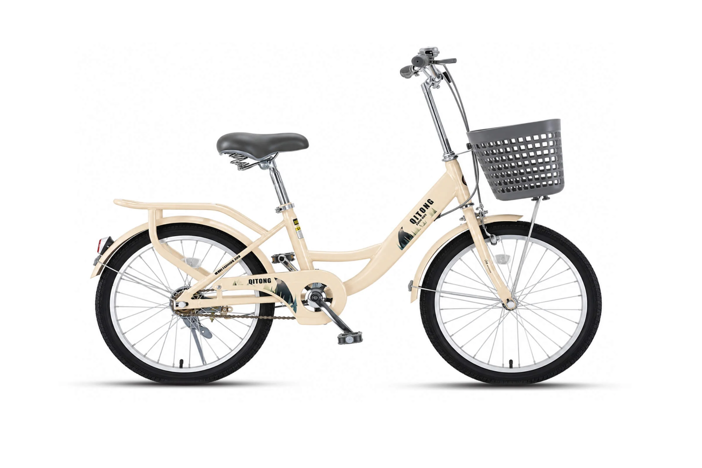 Xe Đạp Phổ Thông Qitong Mona 24 Inch 1 Xe đạp phổ thông Qitong Mona 24 inch